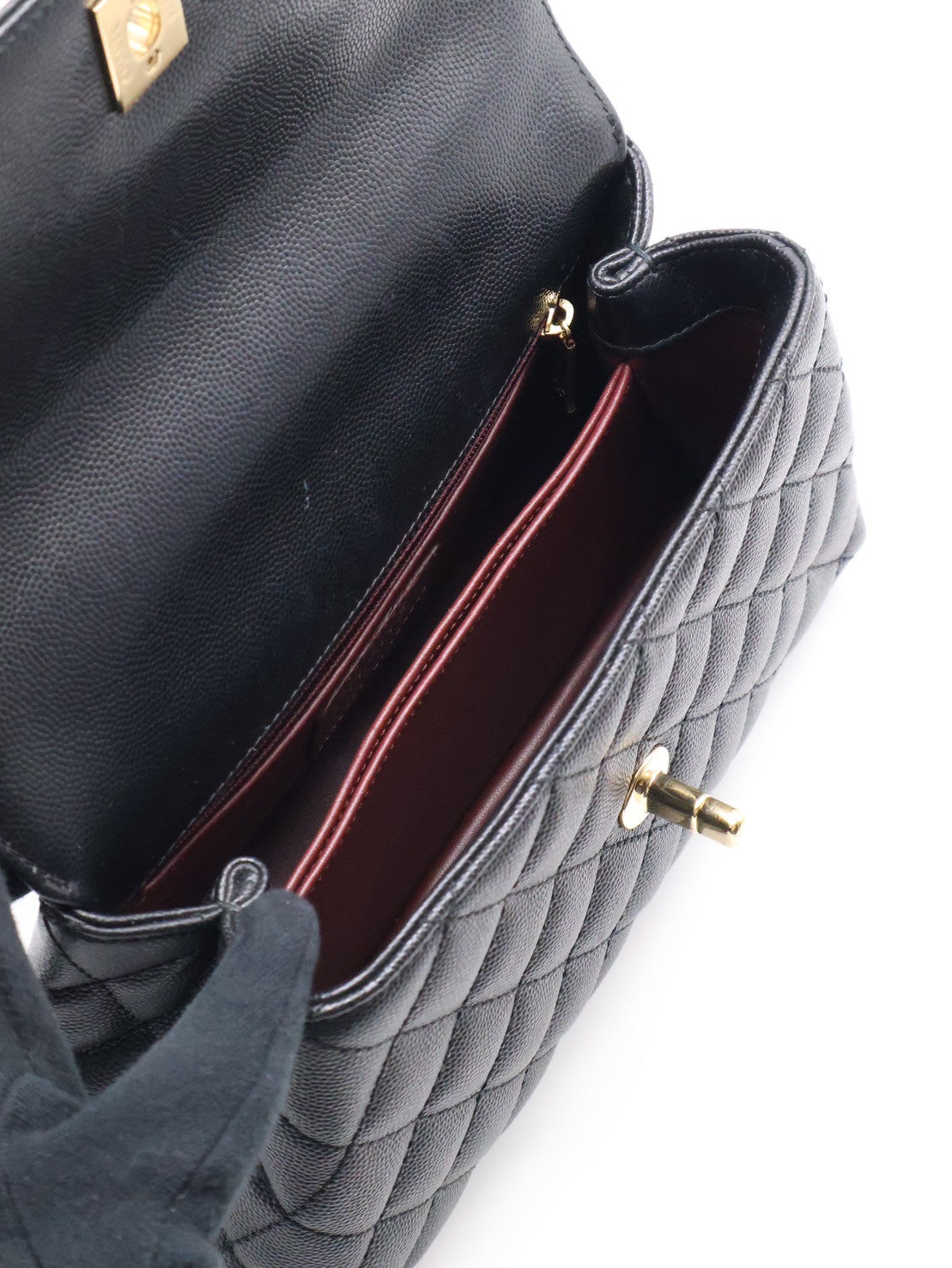 CHANEL Coco handle - 小號黑金