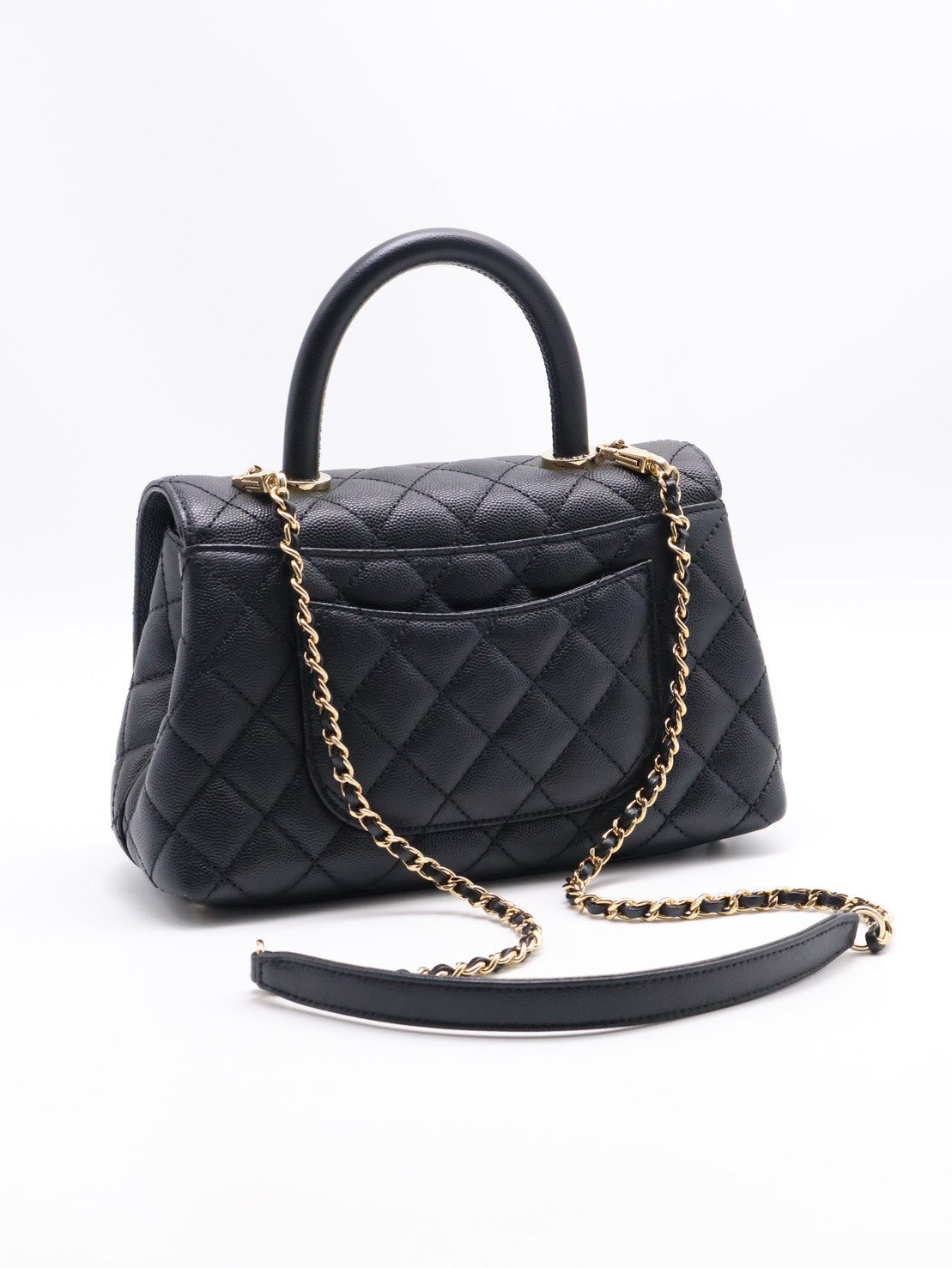 CHANEL Coco handle - 小號黑金