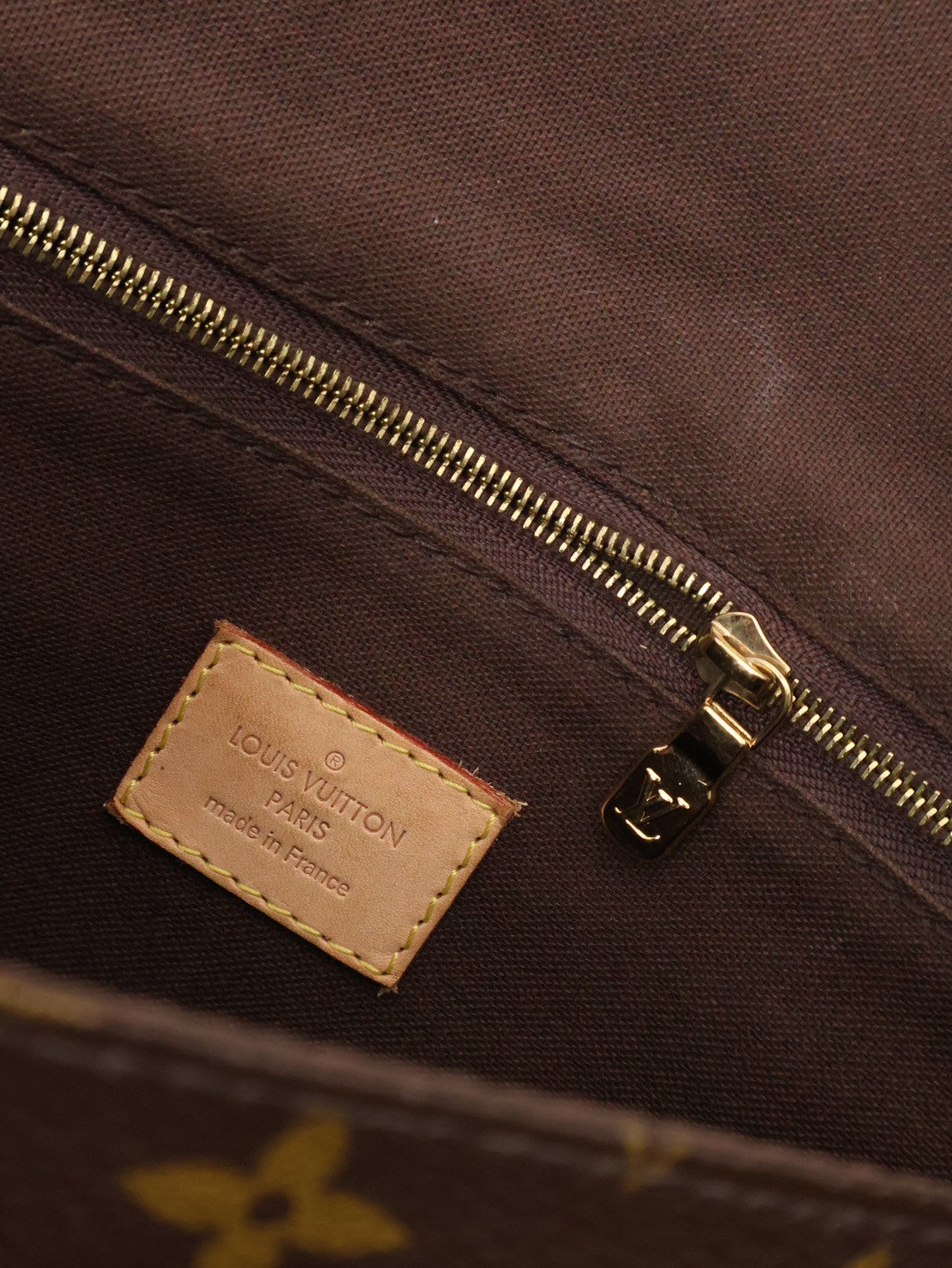 LOUIS VUITTON Menilmontant摺皺馬鞍包 - PM