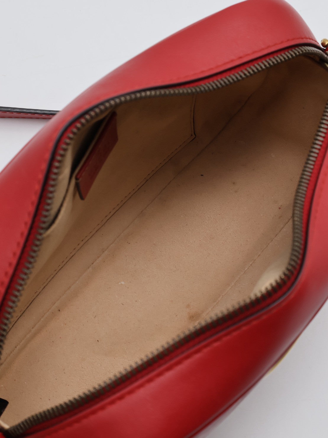 GUCCI Marmont相機包 - 小號紅金