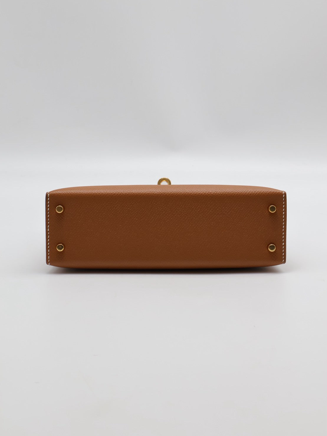HERMES Mini kelly ll - 金棕金 Y