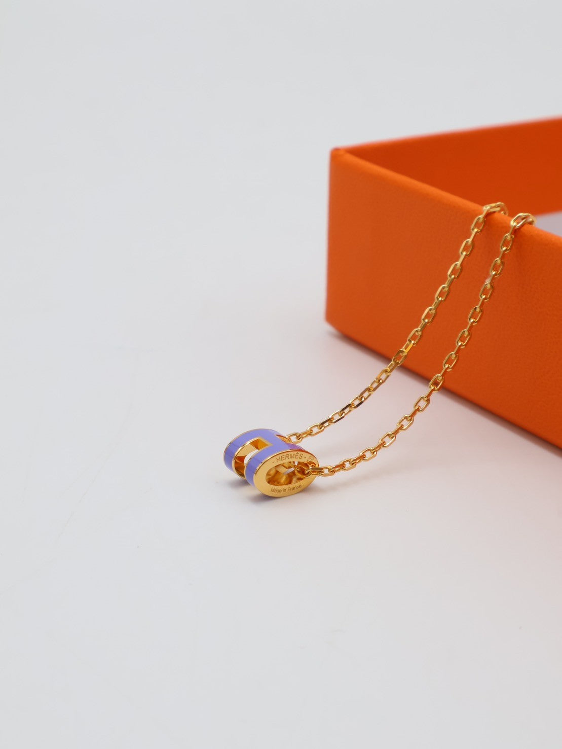 HERMES Mini pop H項鍊 - 丁香紫金