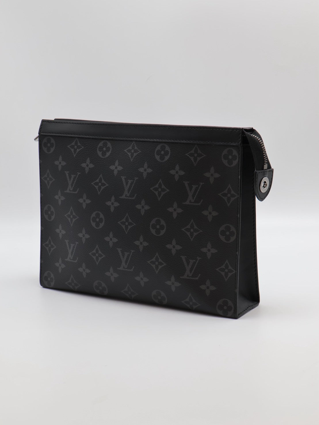 LOUIS VUITTON Pochette Voyage手拿包 - MM灰老花