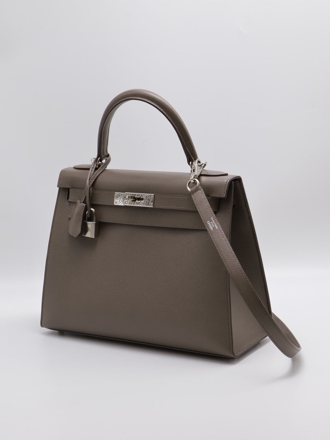 HERMES Kelly 28 - 錫器灰銀 D