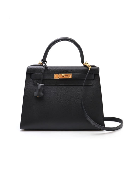 HERMES Kelly 28 - 黑金 A
