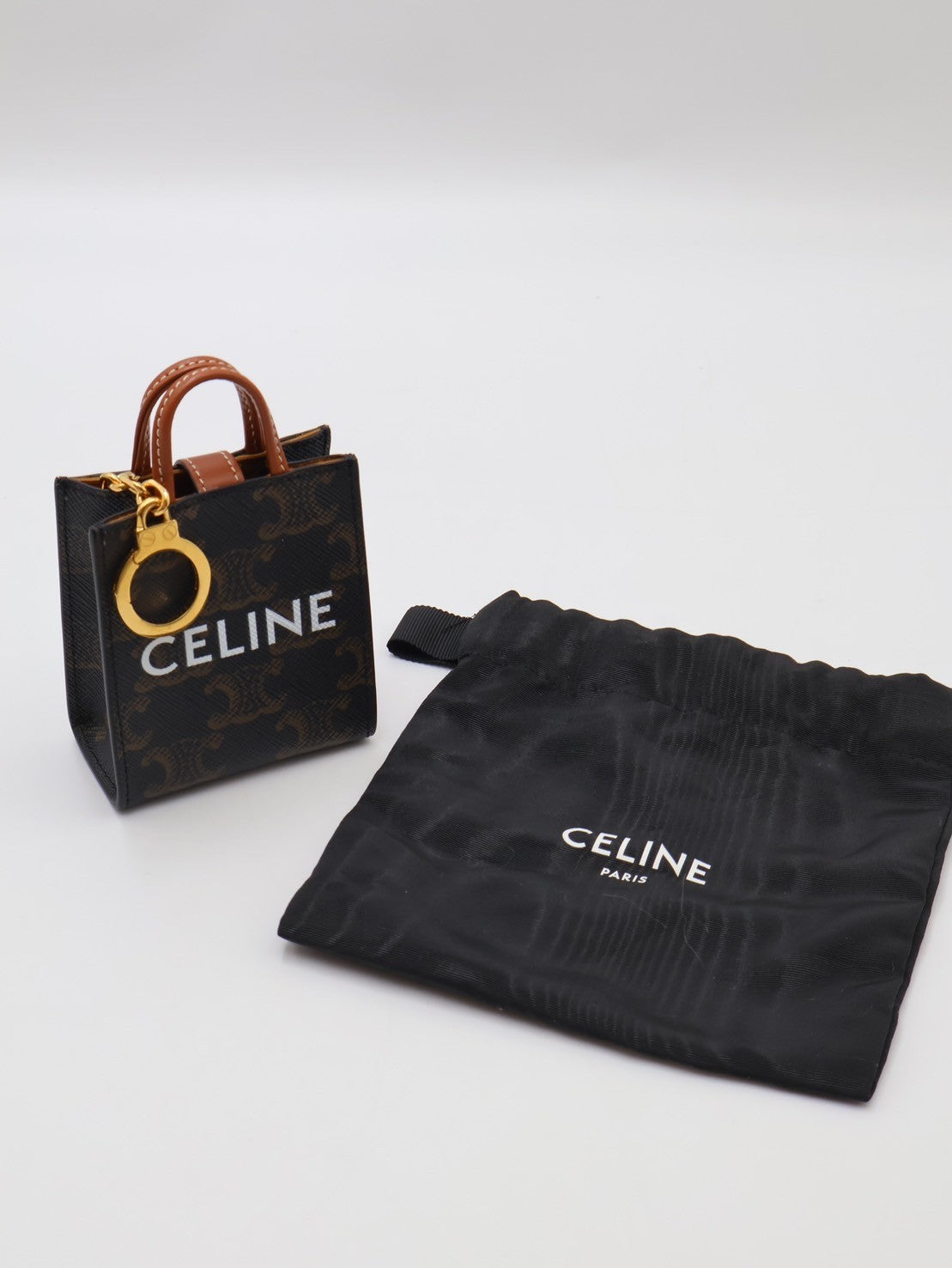 CELINE 經典老花鑰匙釦
