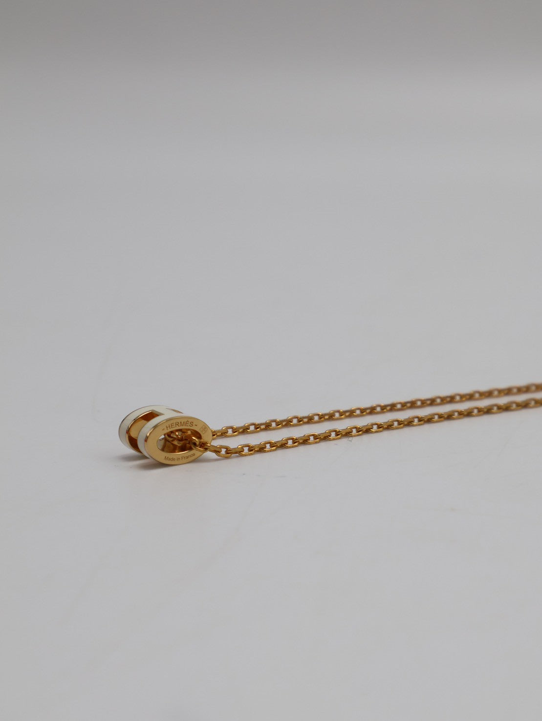 HERMES Mini pop H項鍊 - 白金