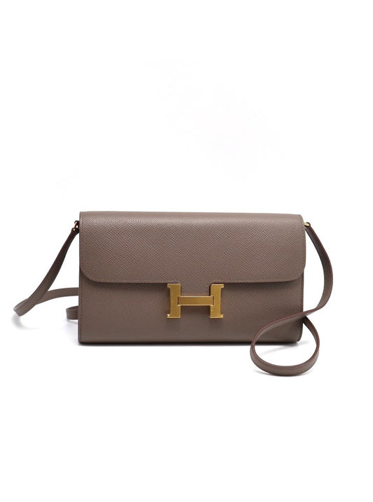 HERMES Constance to go - 灰金 Z