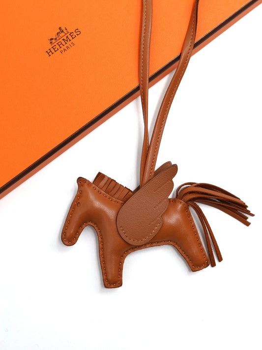 HERMES Rodeo pegase小飛馬 - 金棕 B