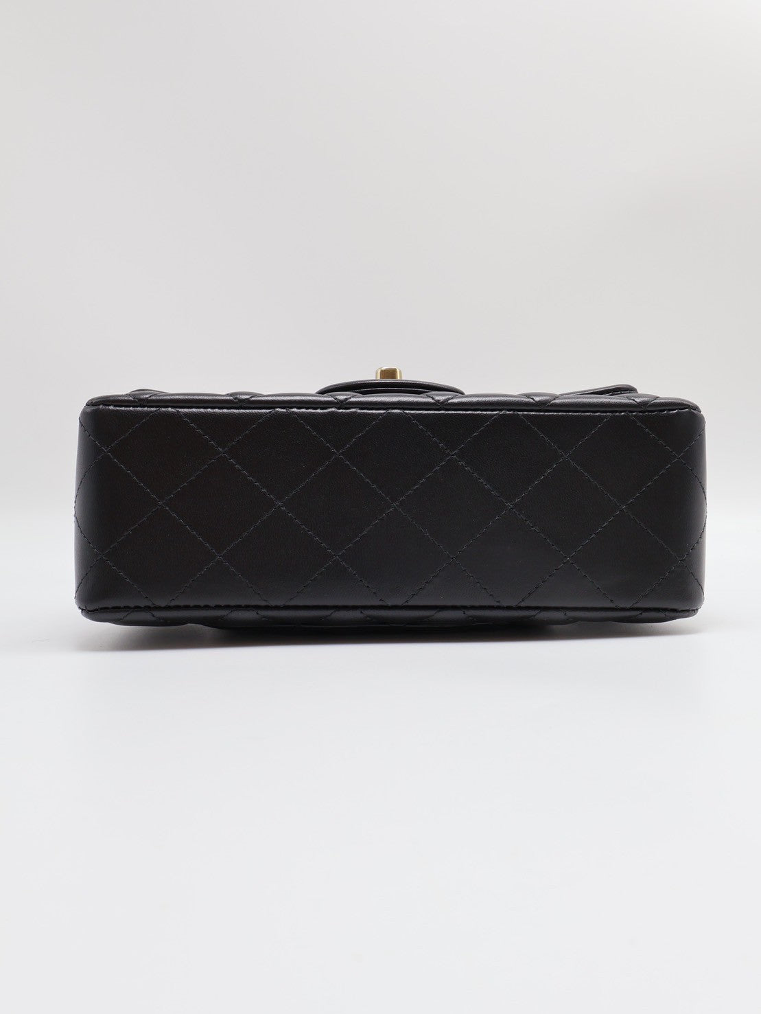CHANEL 經典口蓋包 Mini CF20 - 黑金