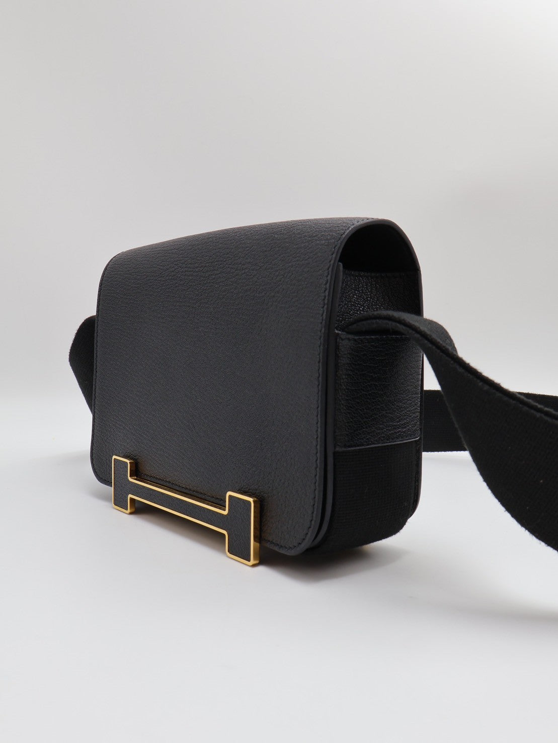 HERMES Geta 木屐包 - 黑金 U