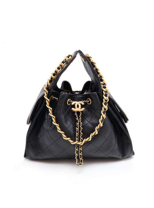 CHANEL 25 Hobo bag - 小號黑金
