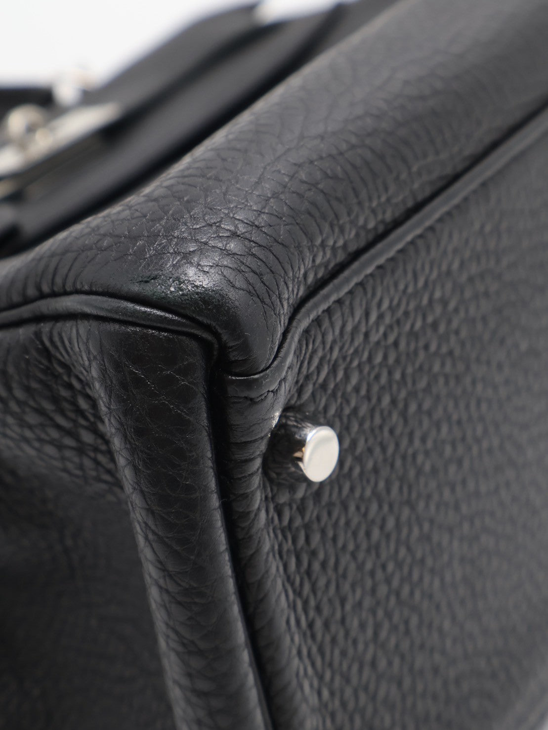 HERMES Kelly 32 - 黑銀 🅀