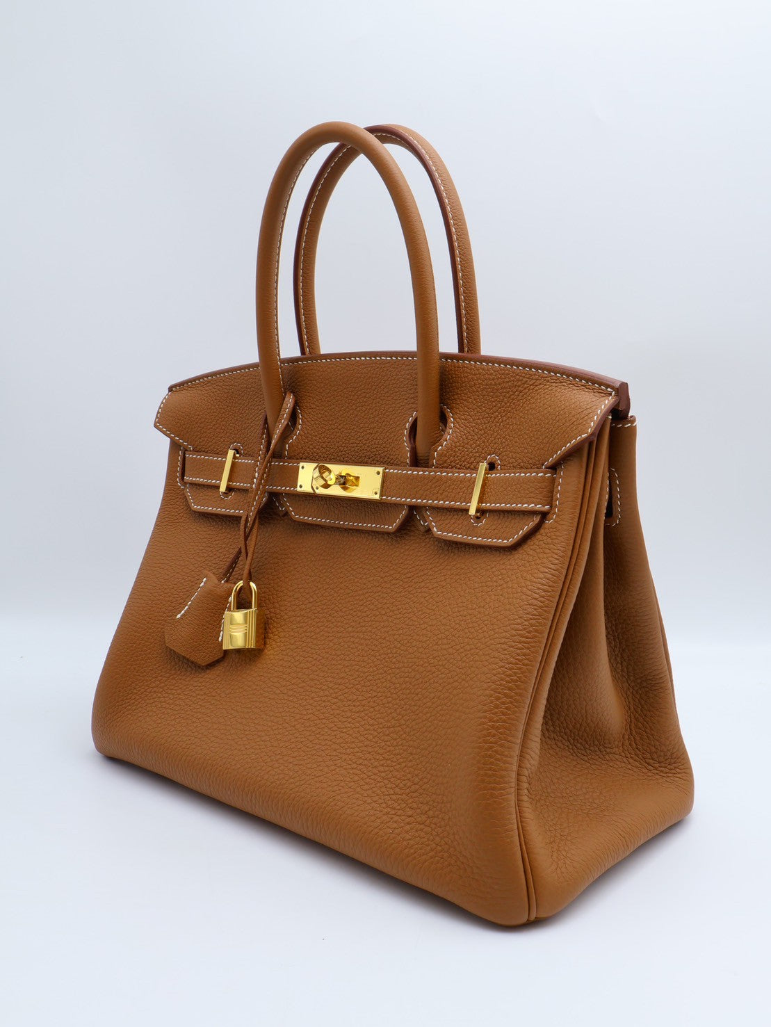 HERMES Birkin 30 - 金棕金 C