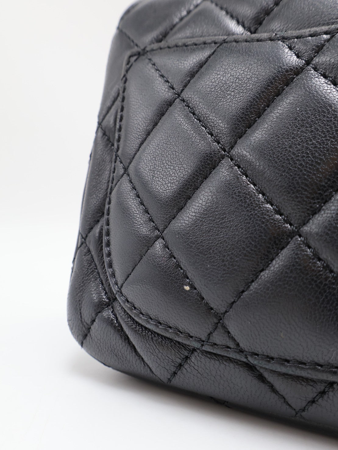 CHANEL 經典口蓋包方胖子 17 - 金球黑金