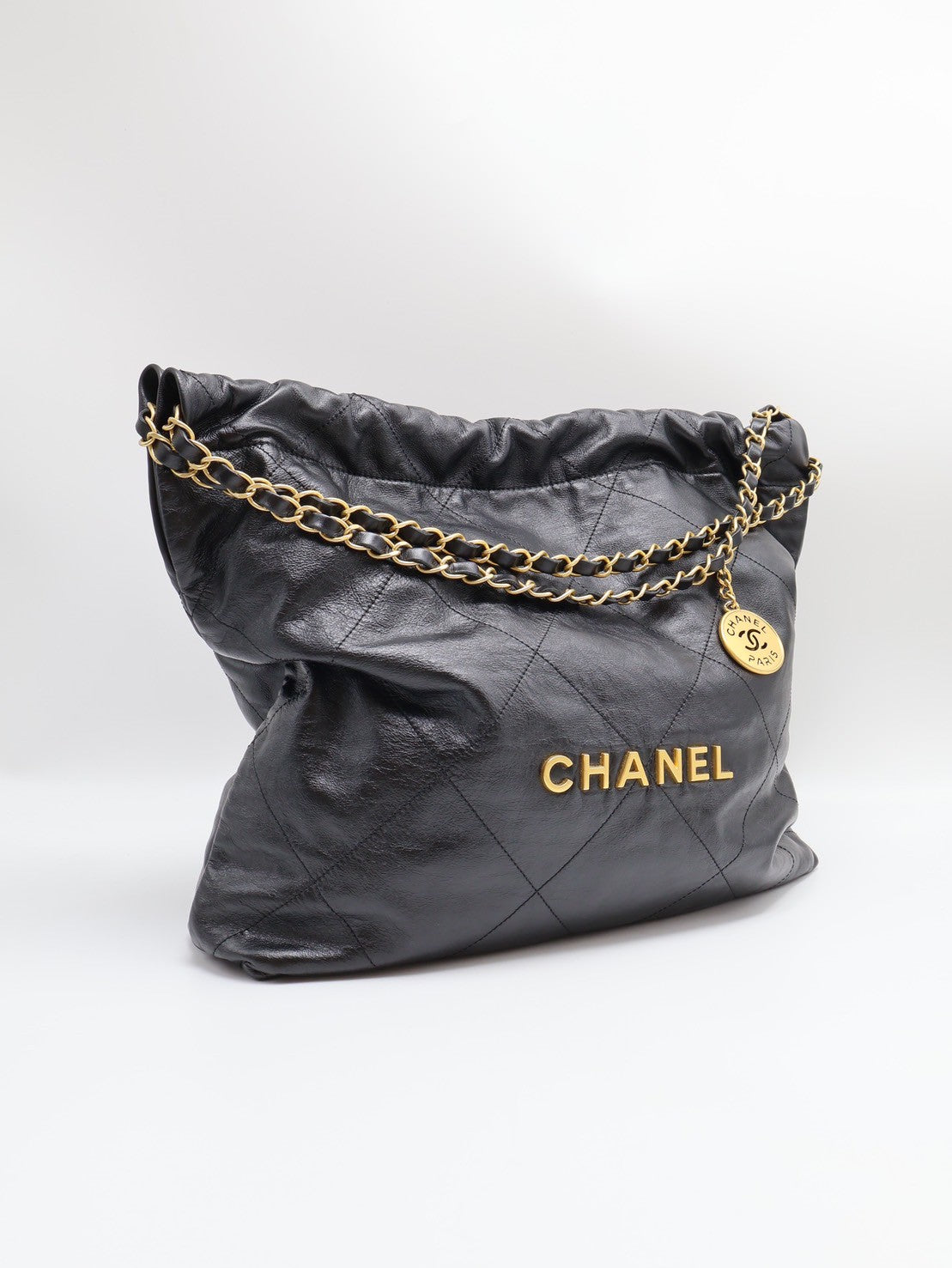 CHANEL 22 Bag - 中號黑金