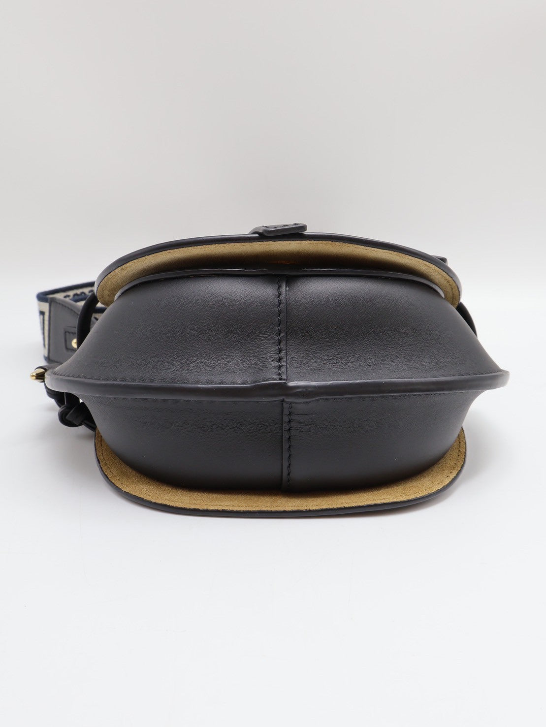LOEWE Gate dual馬鞍包 - mini黑