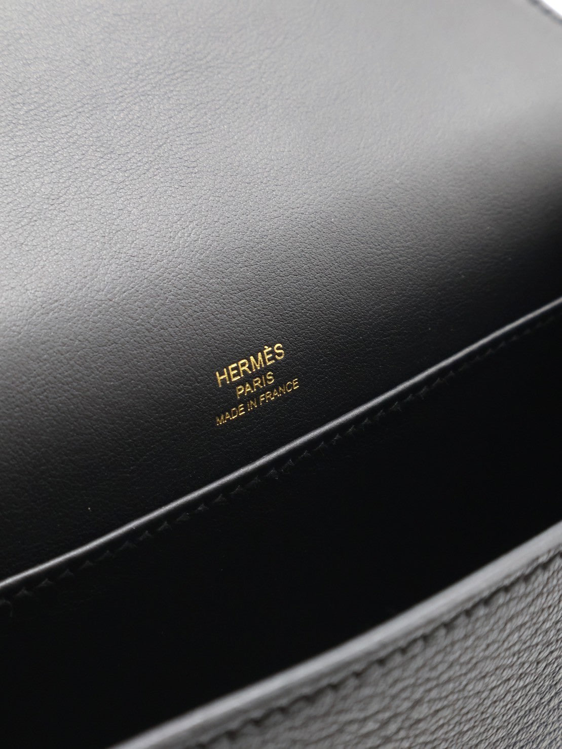HERMES Geta 木屐包 - 黑金 W