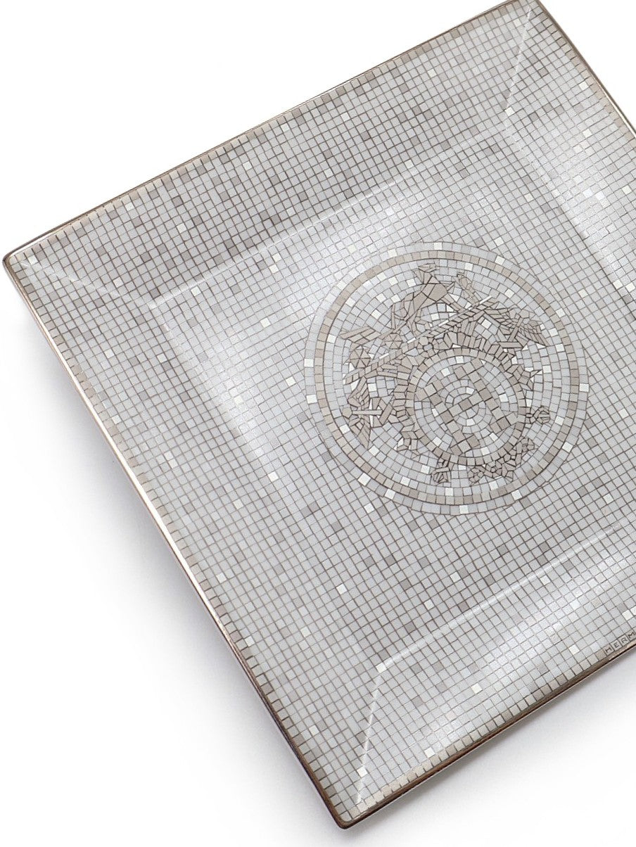 HERMES Mosaique au24鉑金馬賽克 - 方盤 15