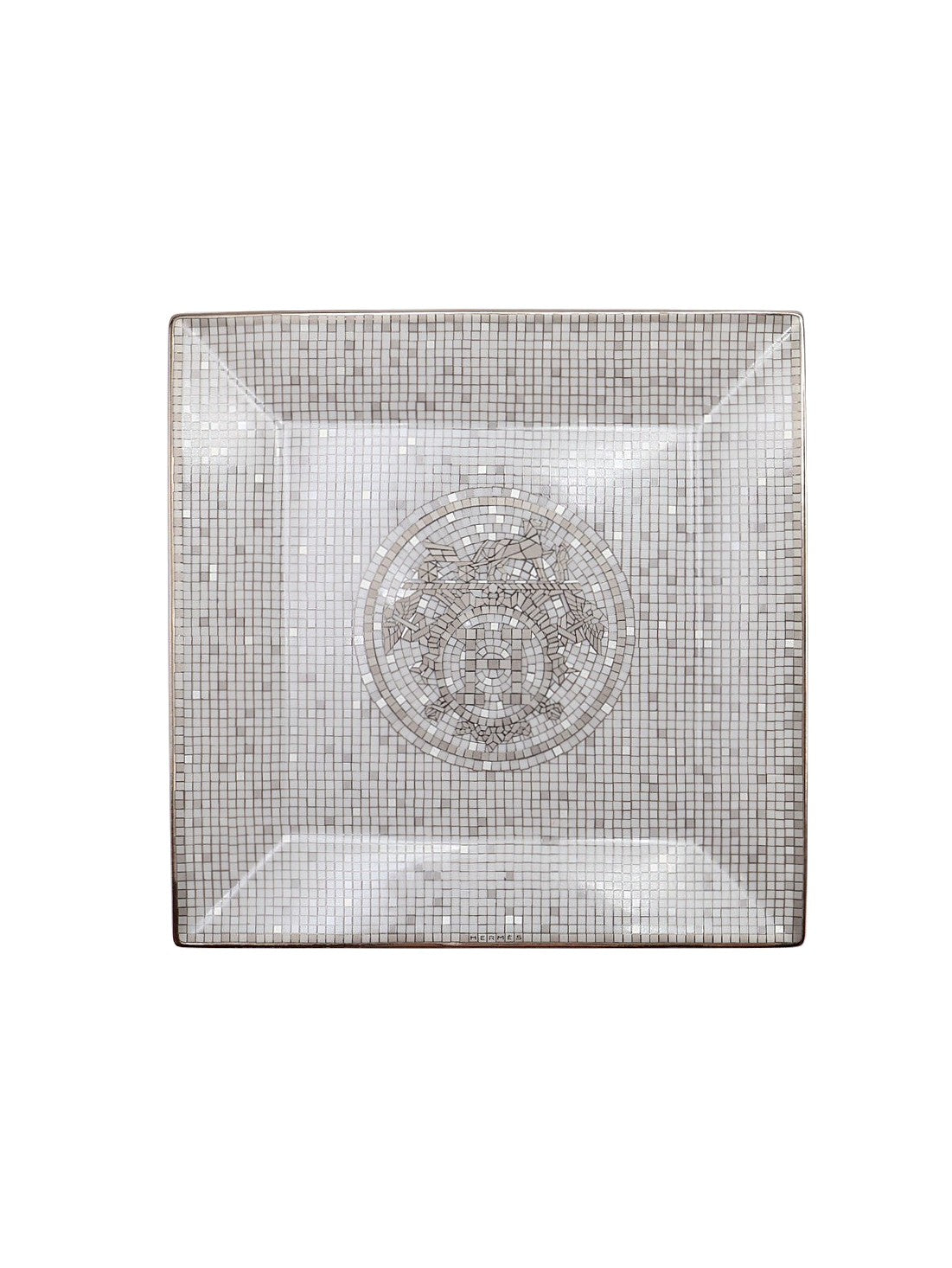 HERMES Mosaique au24鉑金馬賽克 - 方盤 15