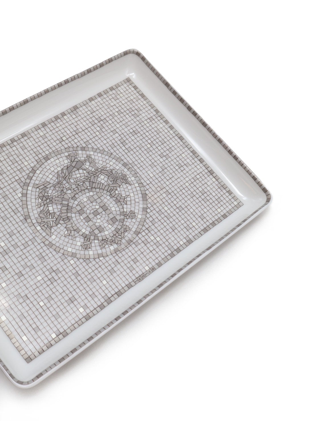 HERMES Mosaique au24鉑金馬賽克 - 托盤 12