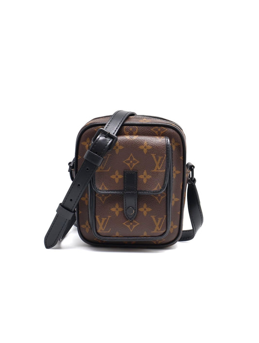 LOUIS VUITTON Christopher老花相機包