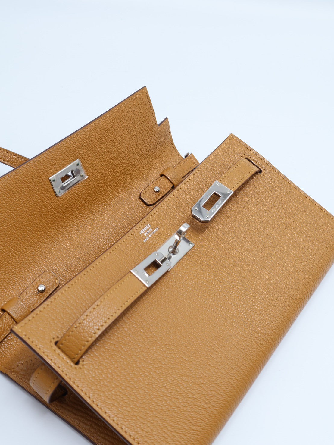 HERMES Kelly to go - 芝麻銀 Z