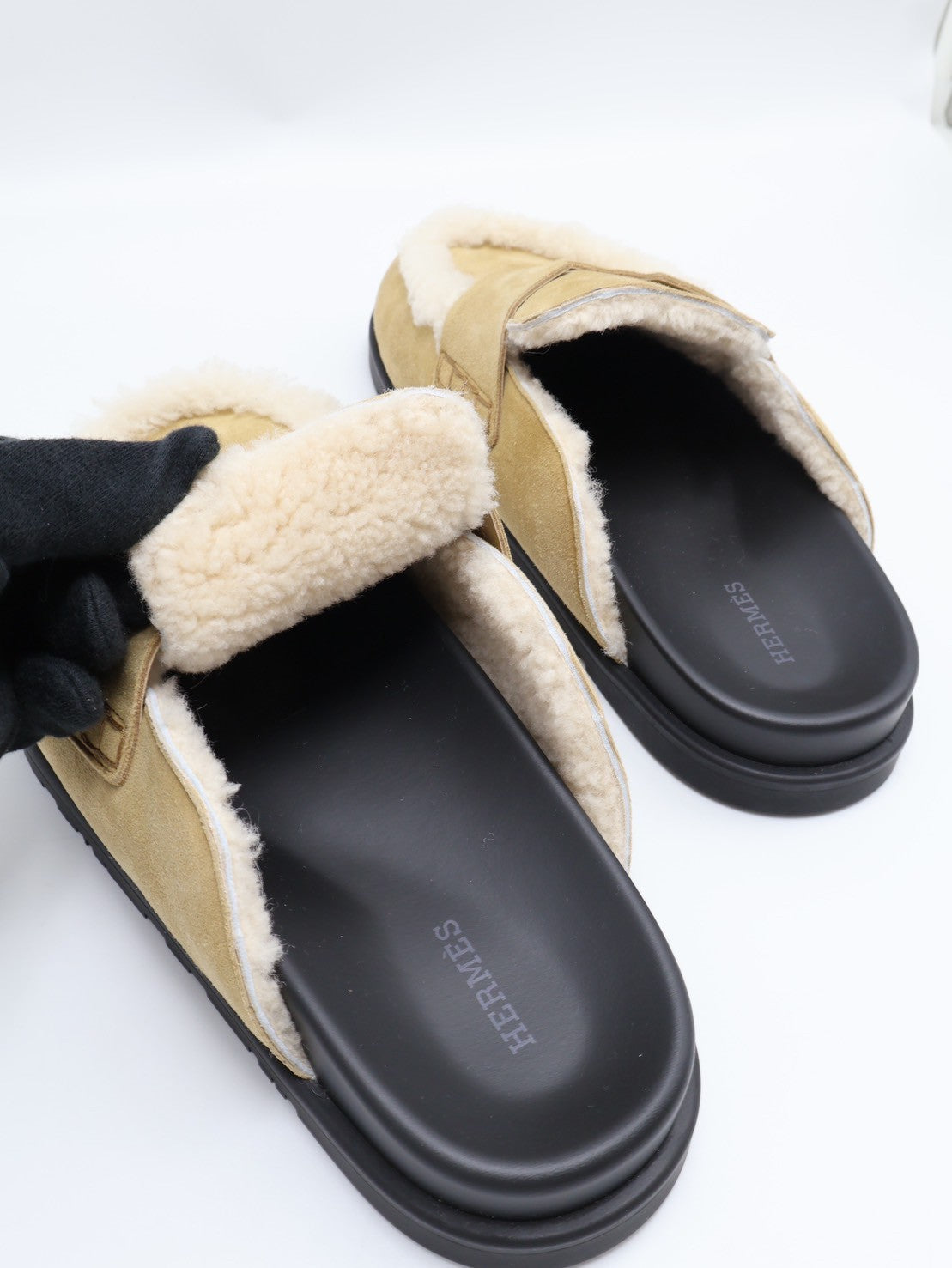 HERMES Go 穆勒鞋 - 米 39