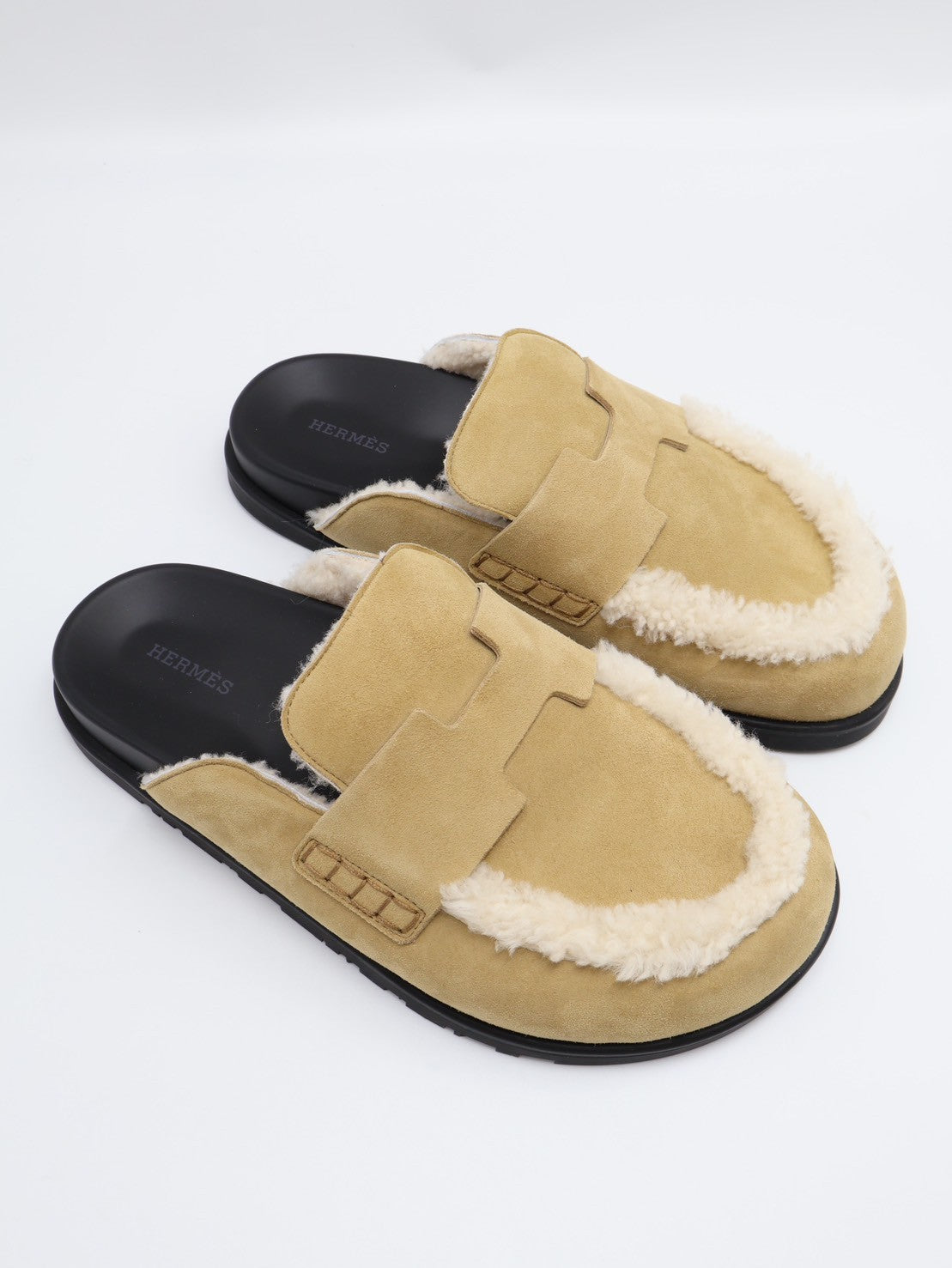 HERMES Go 穆勒鞋 - 米 39