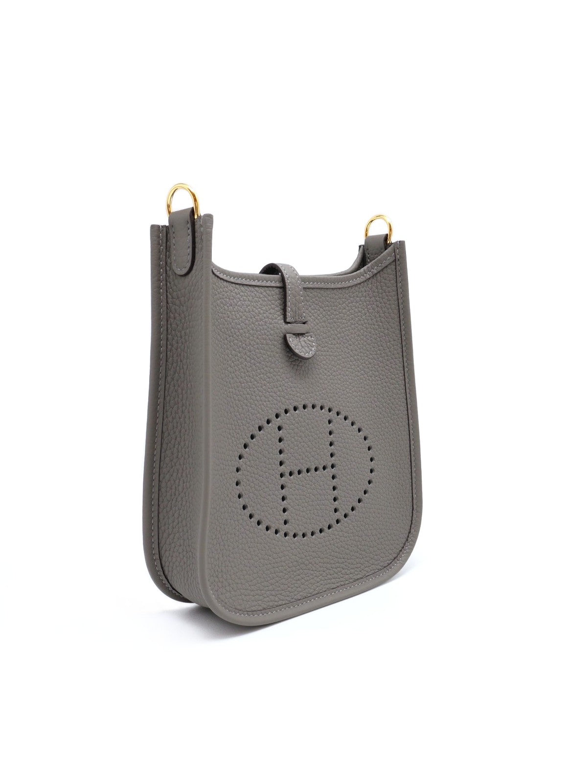HERMES Mini evelyne - 積雨雲灰金