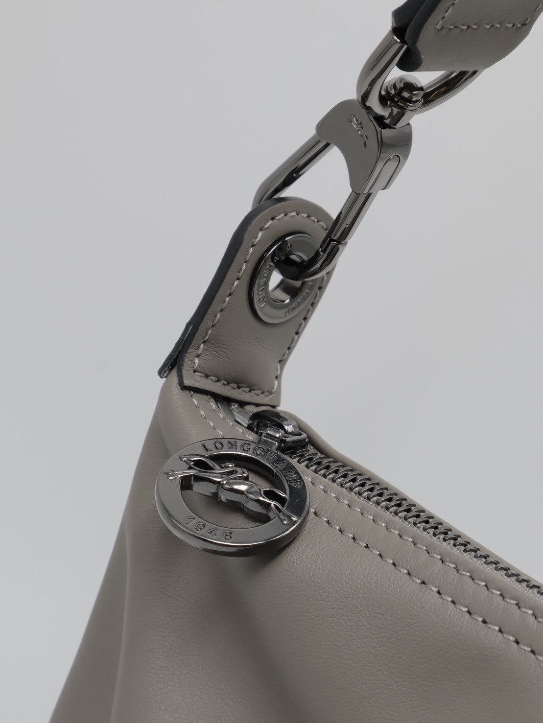 LONGCHAMP Le pliage xtra hobo - M斑鳩灰