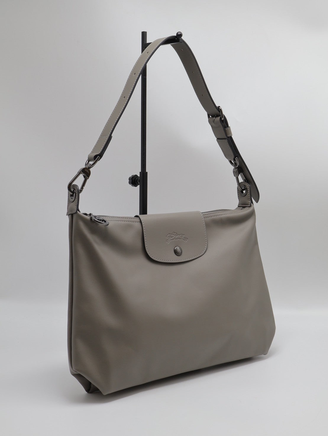 LONGCHAMP Le pliage xtra hobo - M斑鳩灰