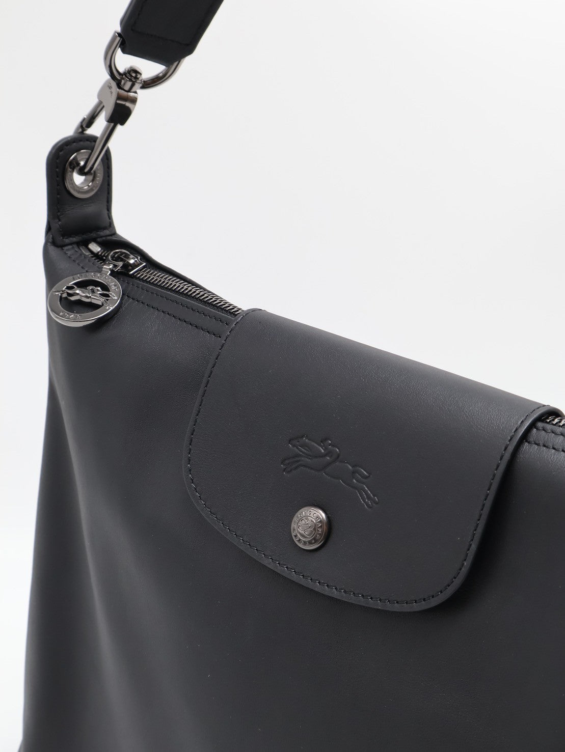 LONGCHAMP Le pliage xtra hobo - M黑