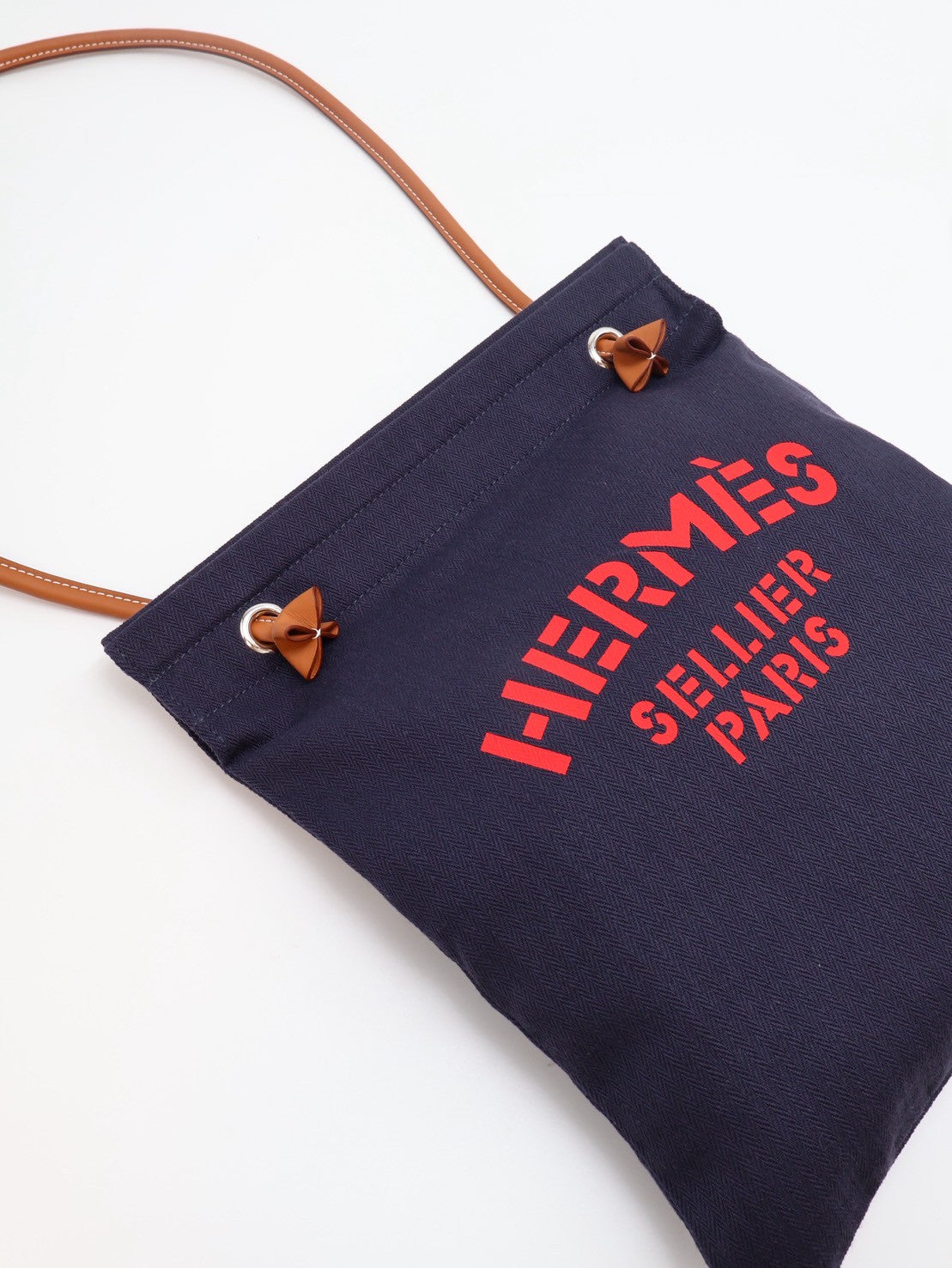 HERMES Aline帆布托特包 - 海軍藍