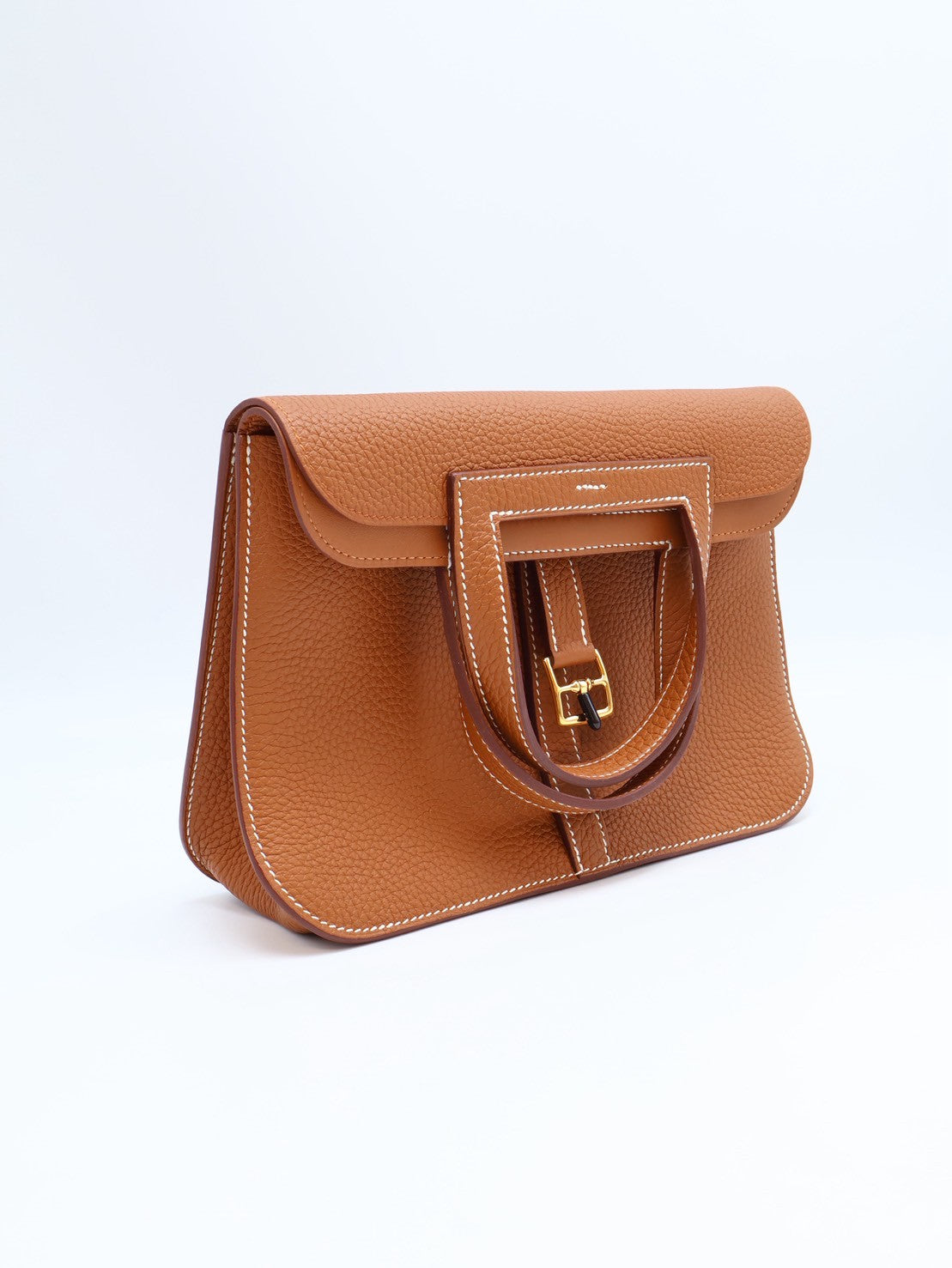 HERMES Halzan 25 - 金棕金 B