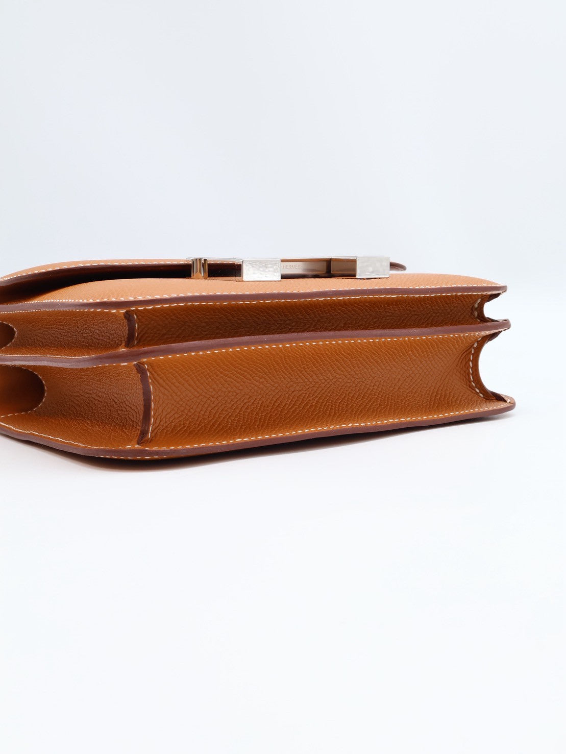 HERMES Mini constance 19 - 金棕銀 W