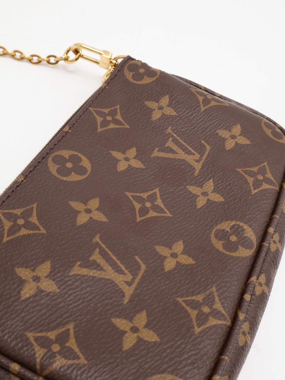LOUIS VUITTON 三合一老花麻將包 - 粉