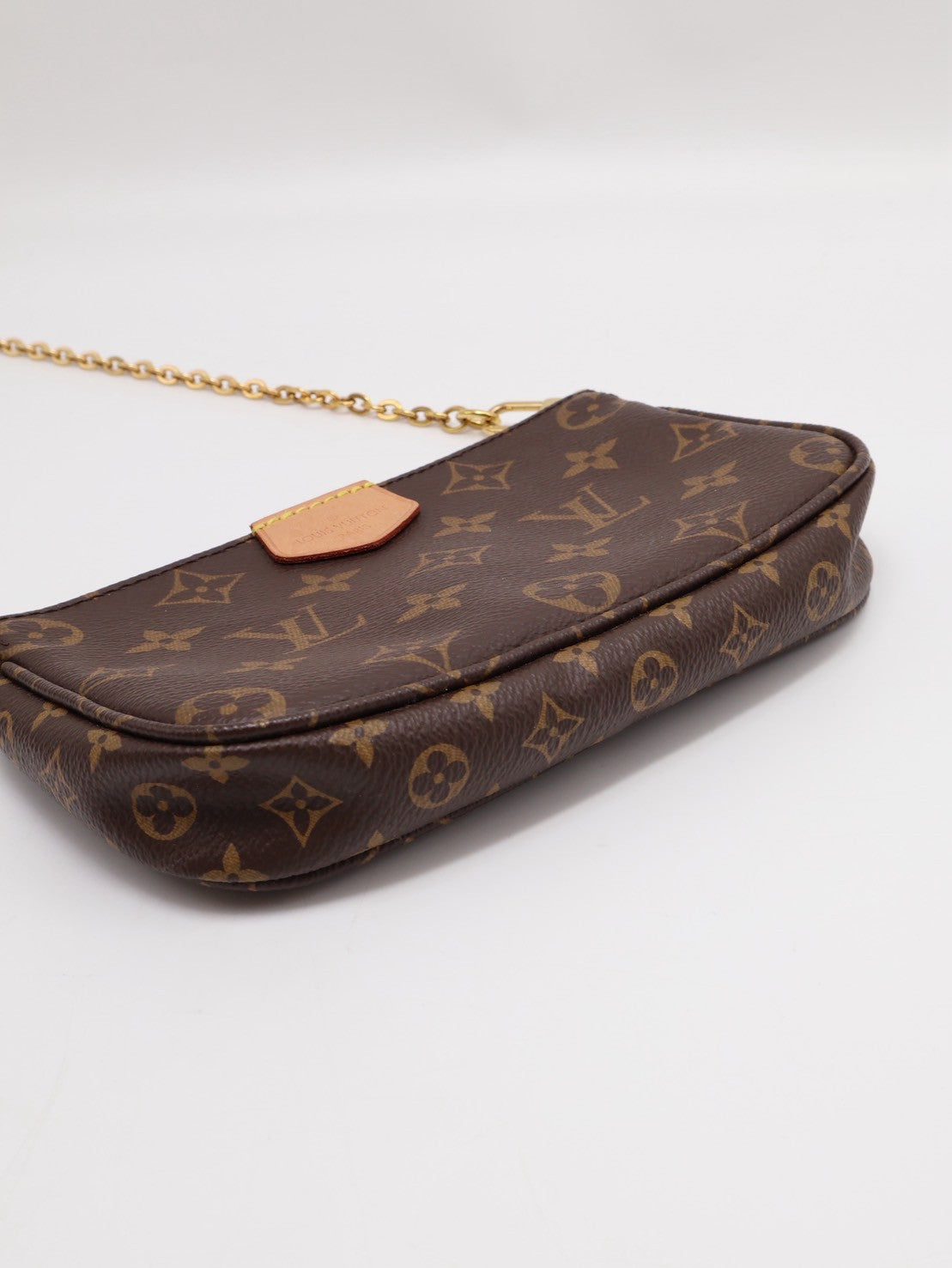LOUIS VUITTON 三合一老花麻將包 - 粉