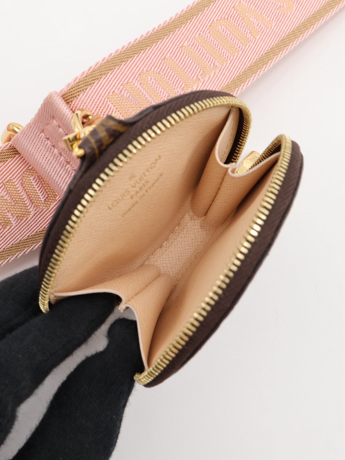 LOUIS VUITTON 三合一老花麻將包 - 粉