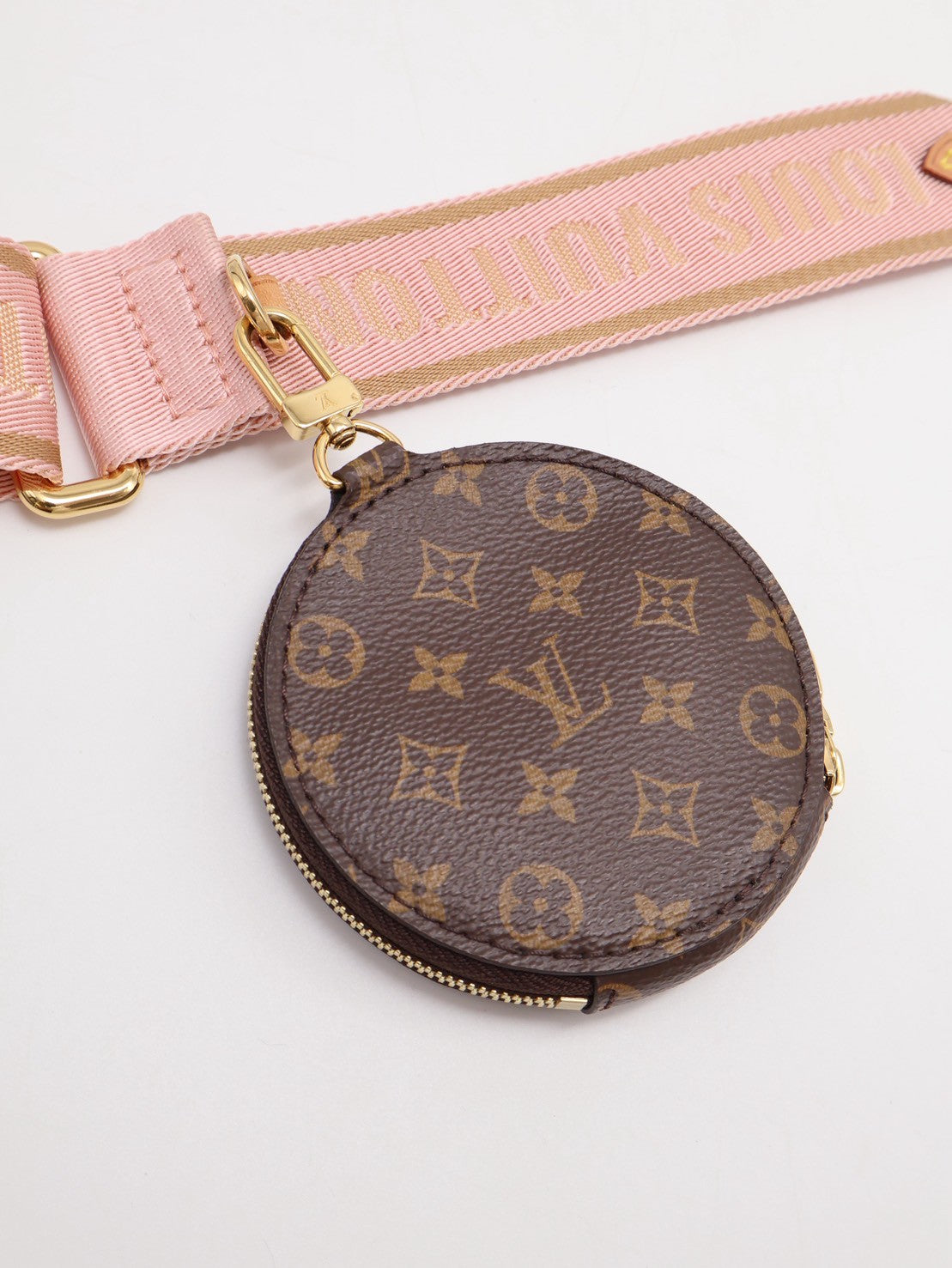 LOUIS VUITTON 三合一老花麻將包 - 粉