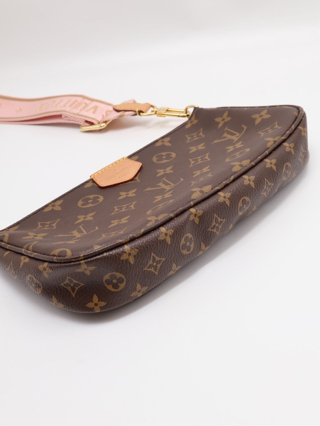 LOUIS VUITTON 三合一老花麻將包 - 粉