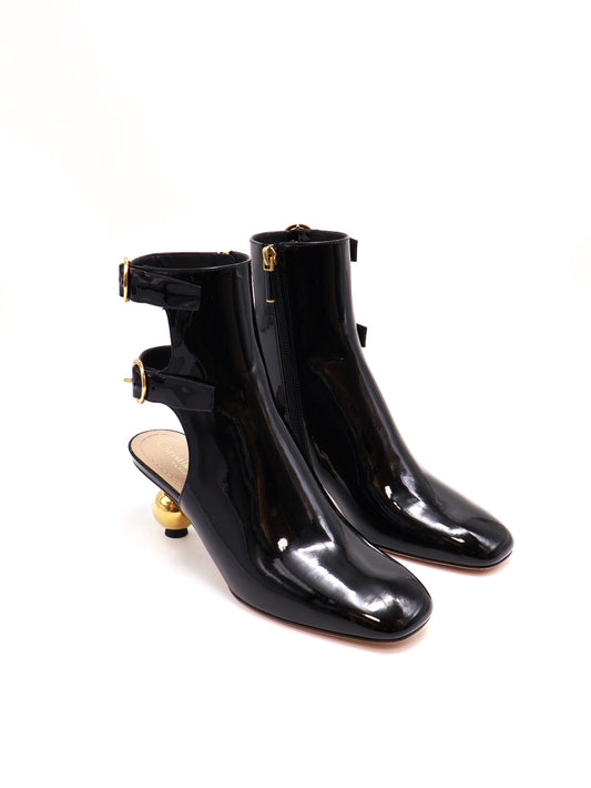 DIOR D-idole小牛皮球跟短靴 36