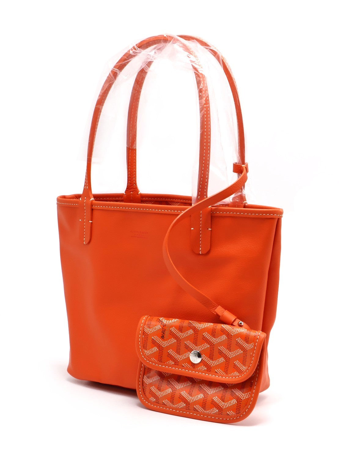 GOYARD Anjou mini tote - 橘