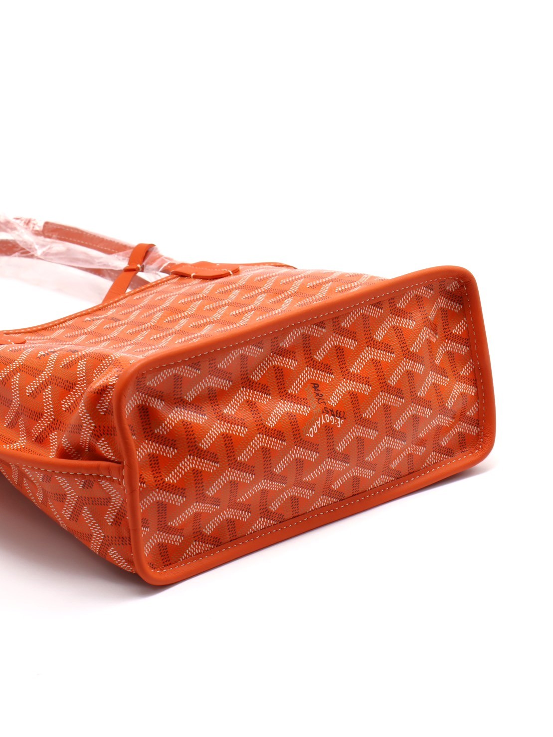 GOYARD Anjou mini tote - 橘