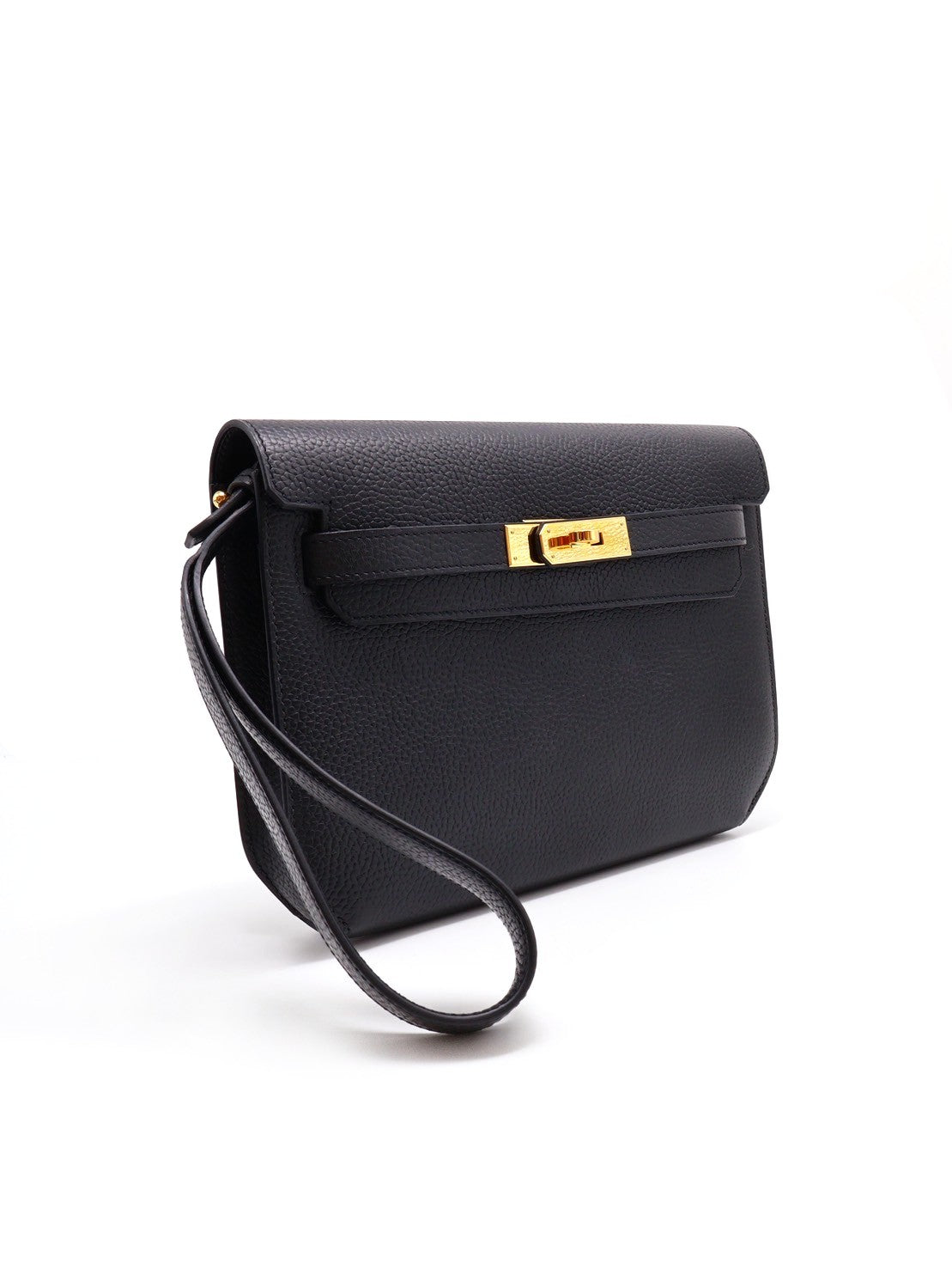 HERMES Kelly depeches 25手包 - 黑金