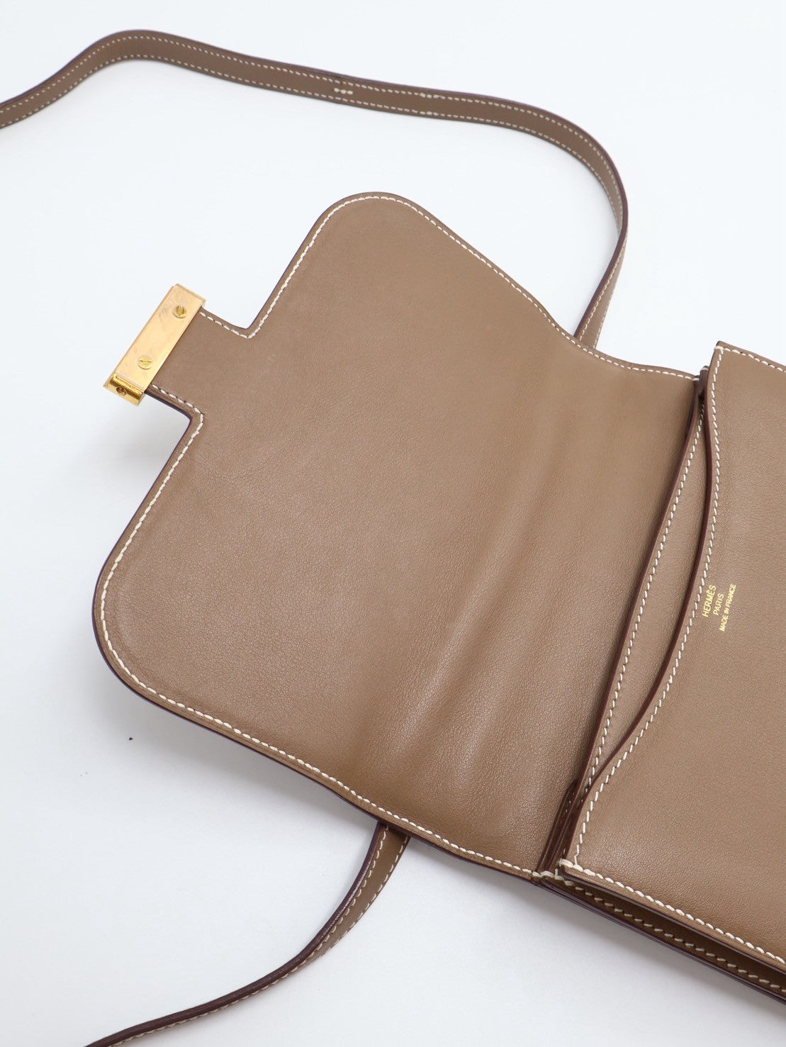 HERMES Mini Constance 19 - 灰金 C