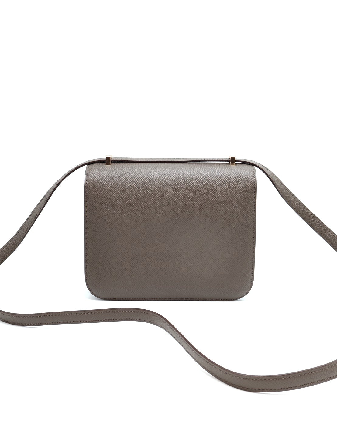 HERMES Mini Constance 19 - 錫器灰金