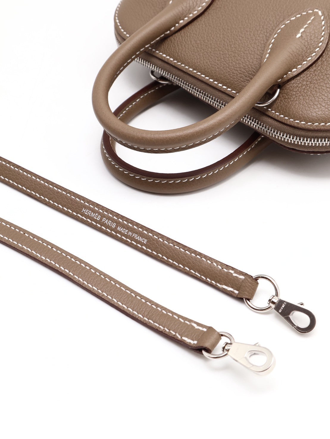HERMES Mini bolide - 灰銀