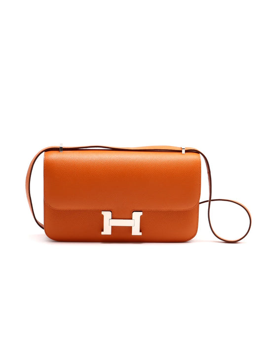 HERMES Constance elan 26 - 愛馬仕橘銀 🅀