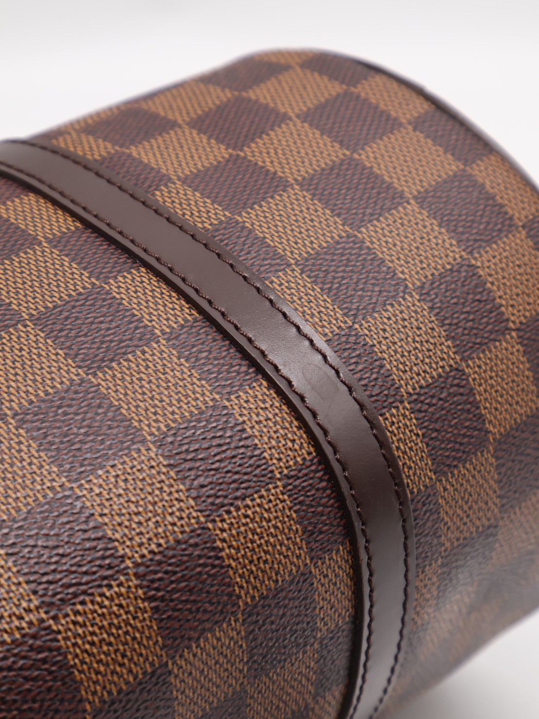 LOUIS VUITTON Papillon 30圓筒子母包 - 棋盤格